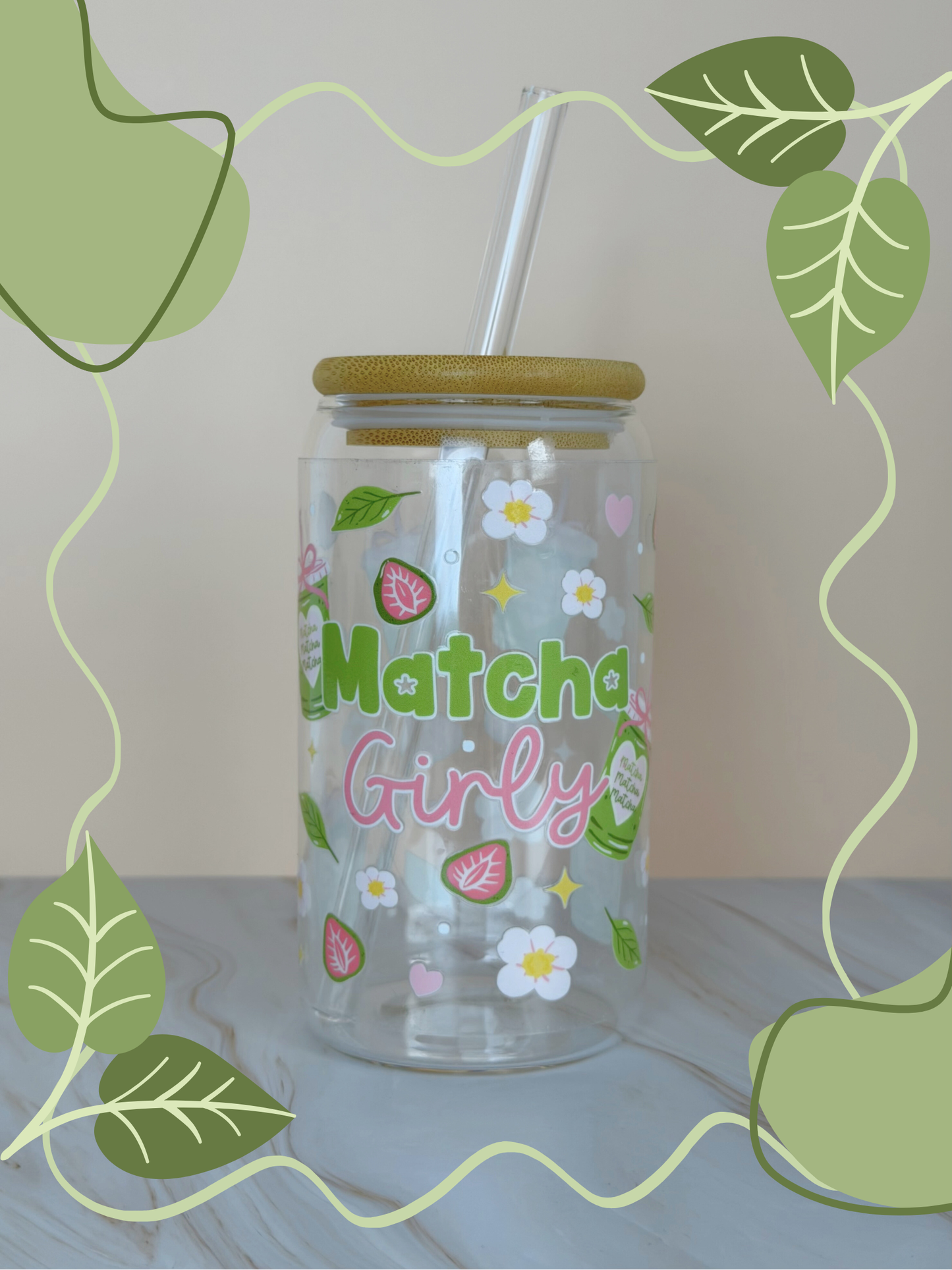Trinkglas | Matcha Kollektion